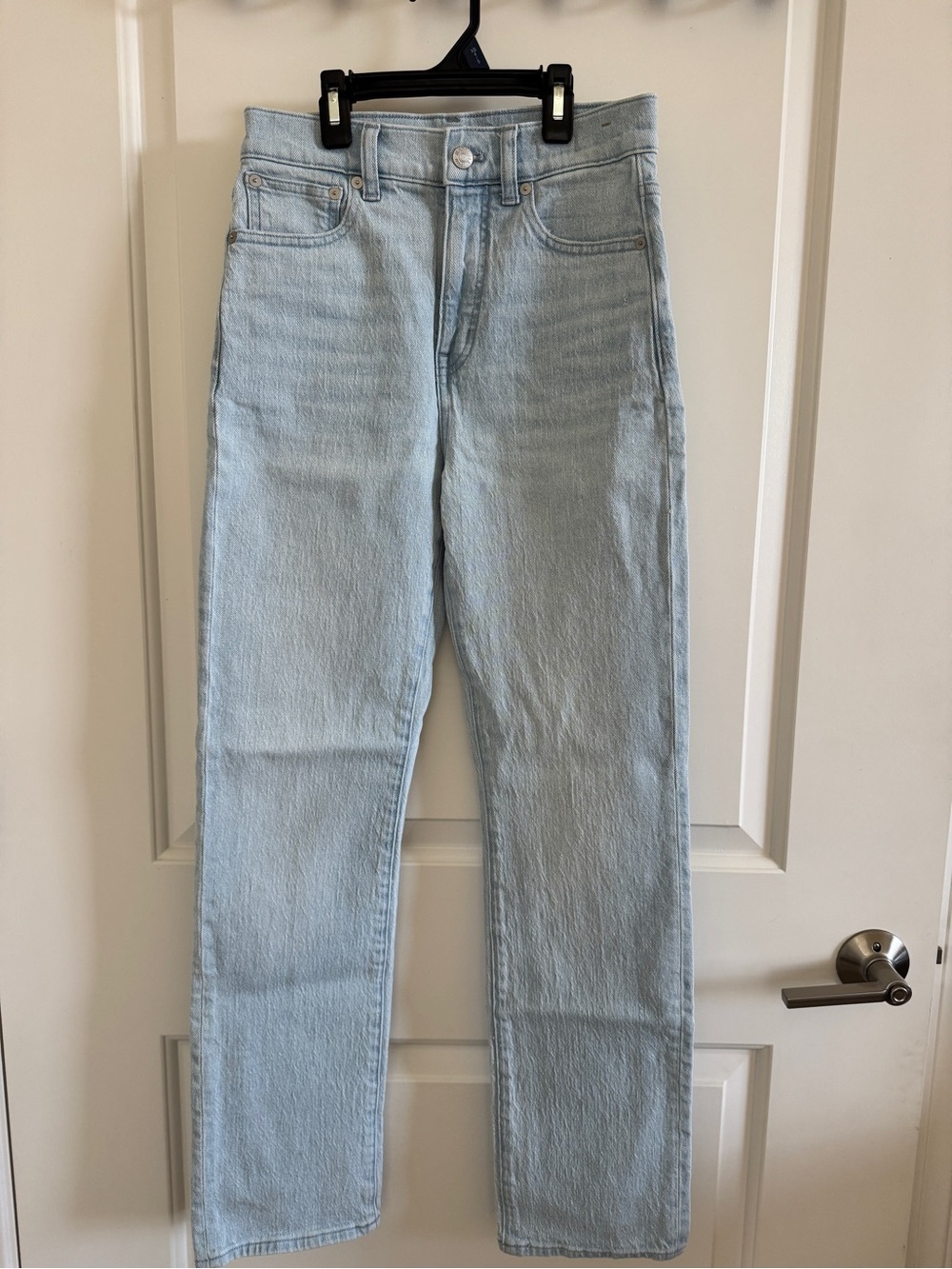 Madewell Light Blue 90s Straight Leg Jeans